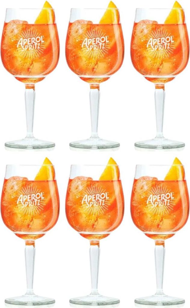 Aperol Spritz Gläser 450 ml - 6 Stück Produktbild 