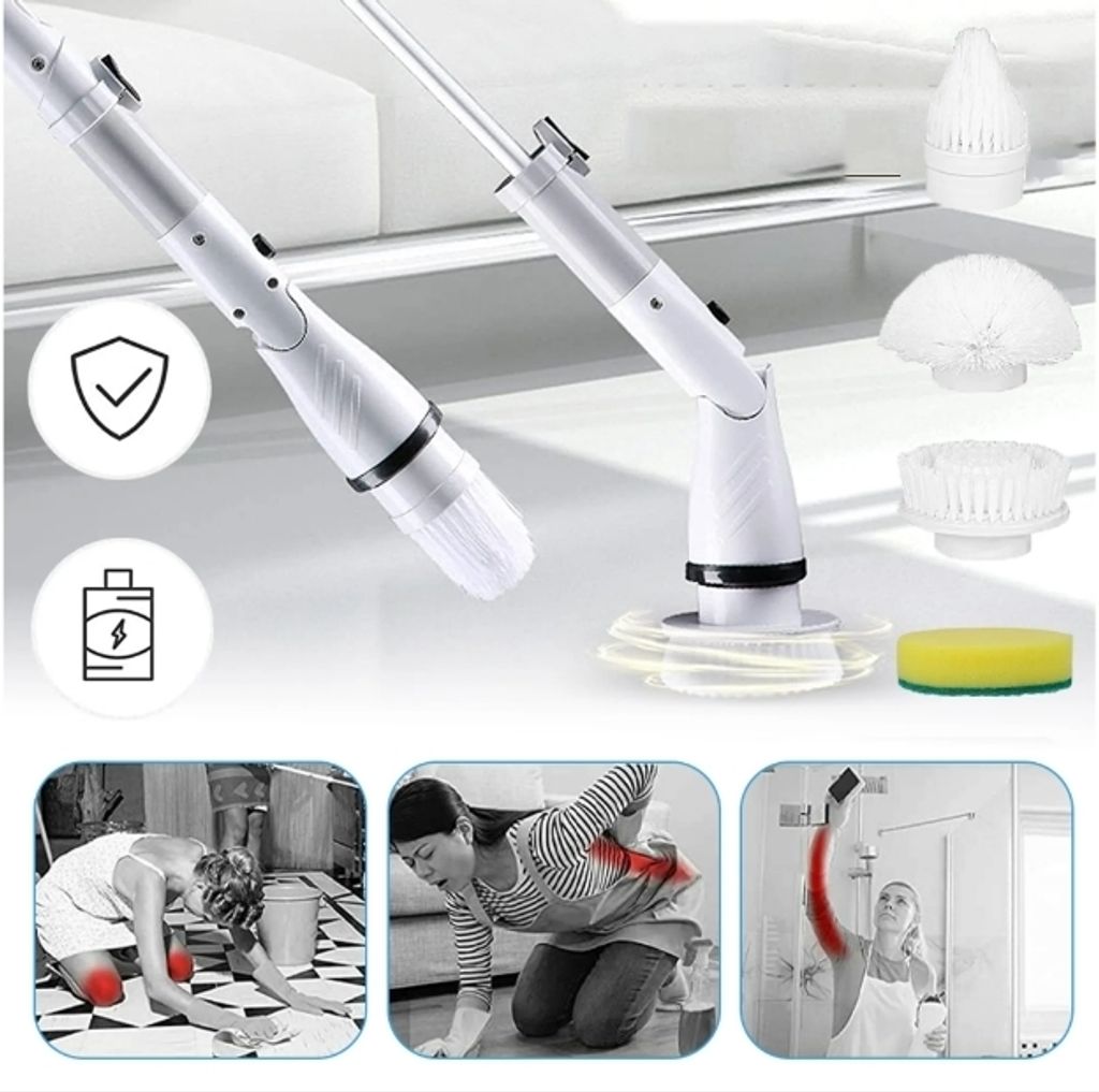 INVODA 5er Set Schwamm-Flaschenbürsten - Mit Austauschbaren Köpfen | Für Babyflaschen & Tassen