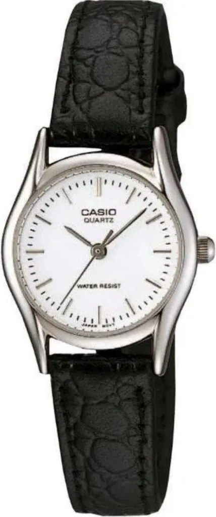 Montre Analogique Femme Casio LTP-1094E Cadran Blanc et Chiffres Arabes