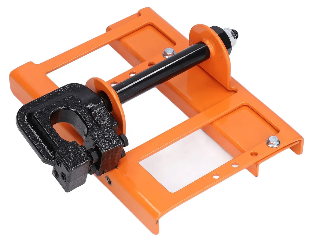Petite Scie à Chaîne Électrique Orange Longue Durée pour l'Élagage - 5