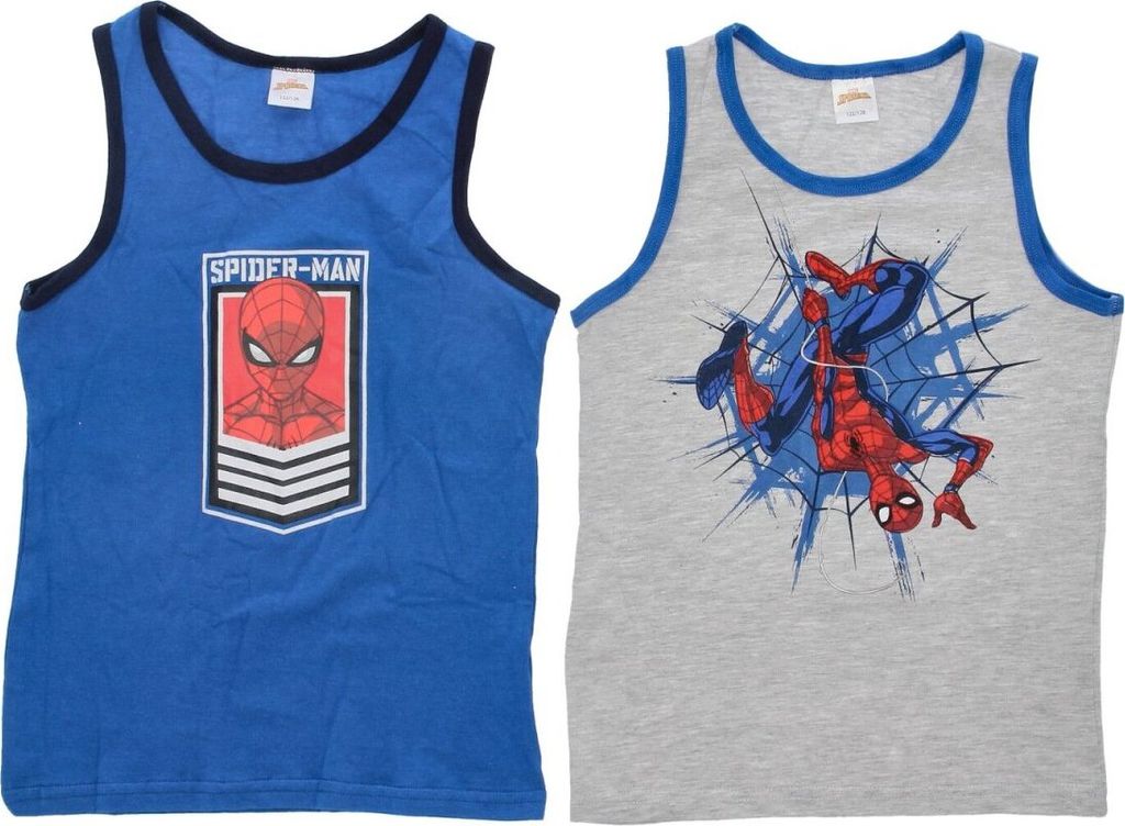 Spiderman tielko 2-pack 100% bavlna pre chlapcov spodná Obrázok produktu 