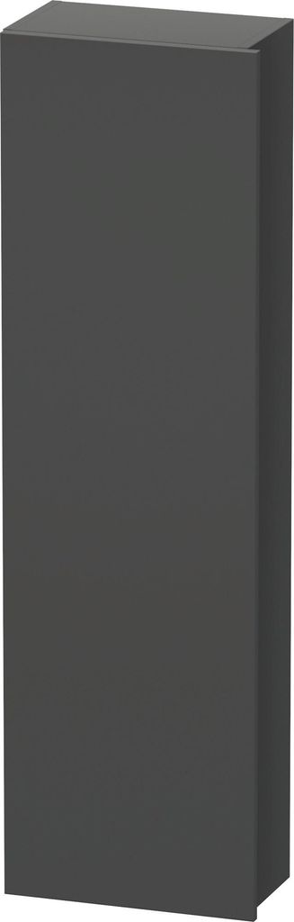 Duravit Hochschrank DURASTYLE 240 x 400 x 1400 mm Anschlag links graphit matt