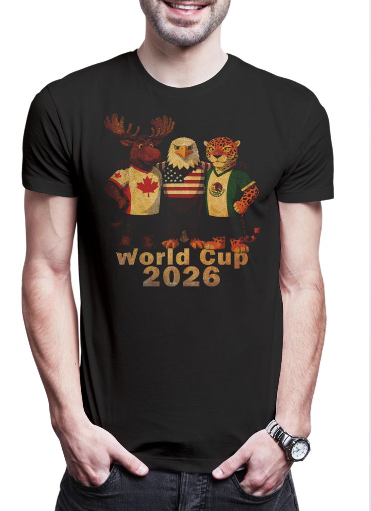 Urban Backwoods Mascottes 1, Herren T-Shirt, Farbe: Schwarz, Größe: M