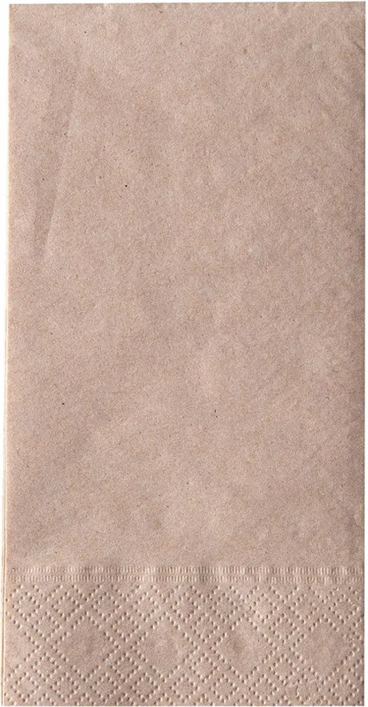 Serviettes en papier écologique 2 plis 33x33cm pour restauration