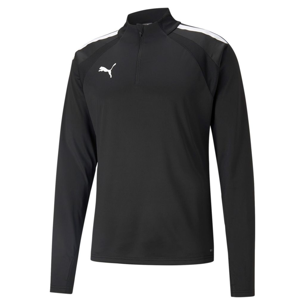 Puma Teamliga Ziptop Herren - Schwarz