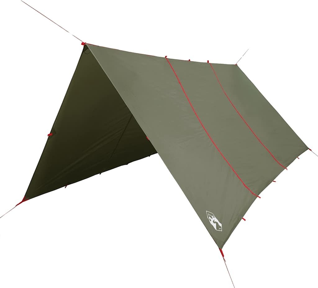 vidaXL Plachta olivově zelená 451x420 cm Vodotěsná Obrázek produktu 