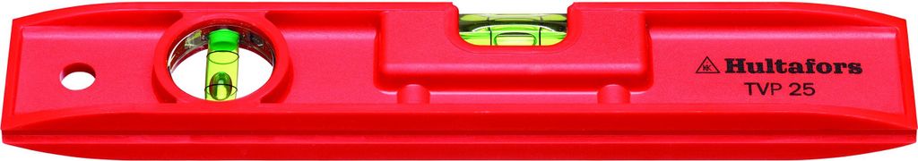 Hultafors Wasserwaage aus schlagfestem Polystyrol, Linienradius von 200 mm