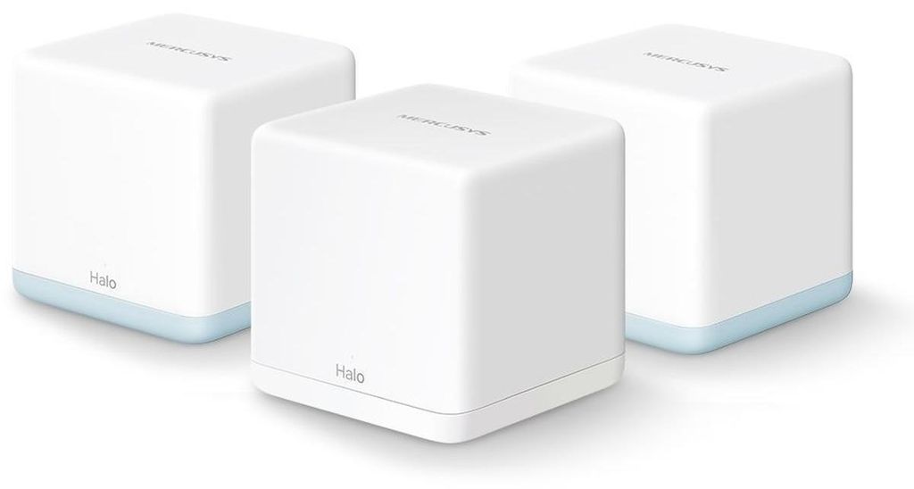 TP-Link Mercusys Halo H1200G(3-pack) AC1200 Mesh-System Produktbild 