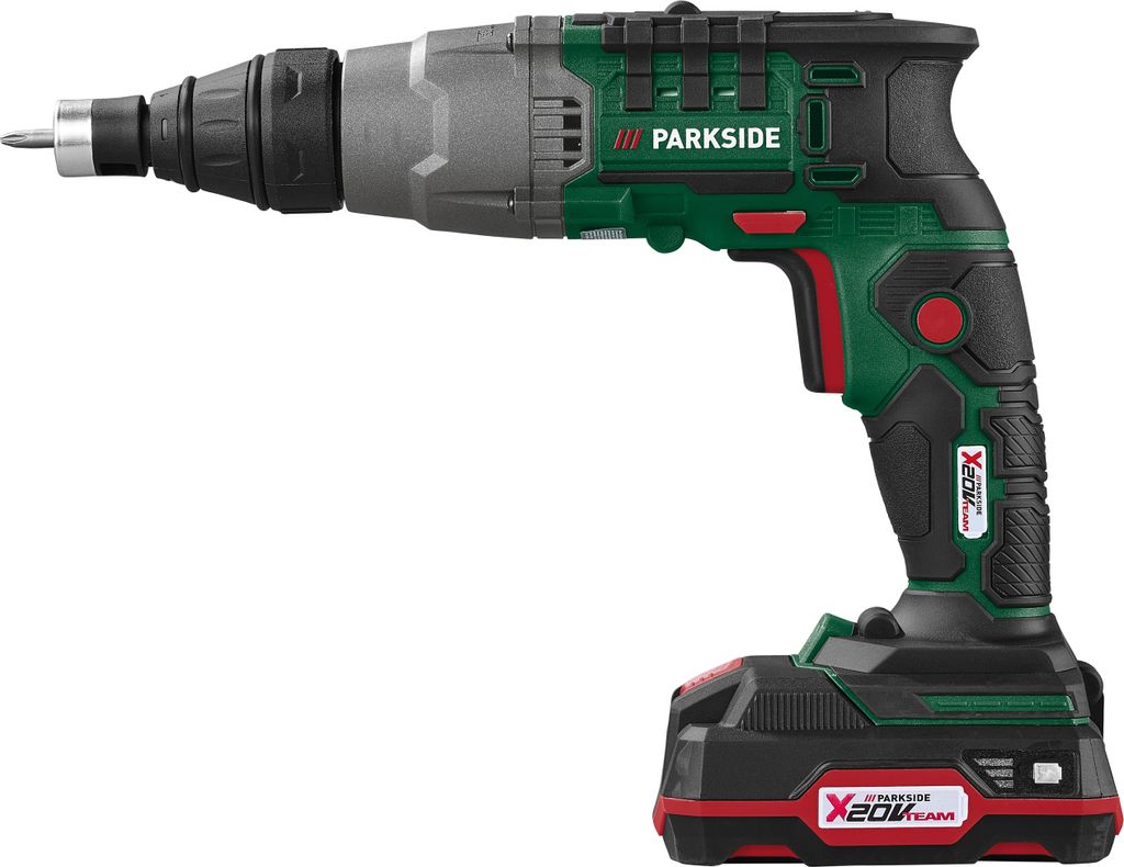PARKSIDE® 20 V Akku-Trockenbauschrauber PTBSA 20-Li A1, mit Produktbild 