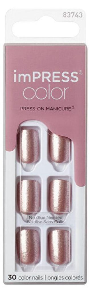 Self-adhesive nails imPRESS Color Paralyzed Pink 30 pcs Produktbild 