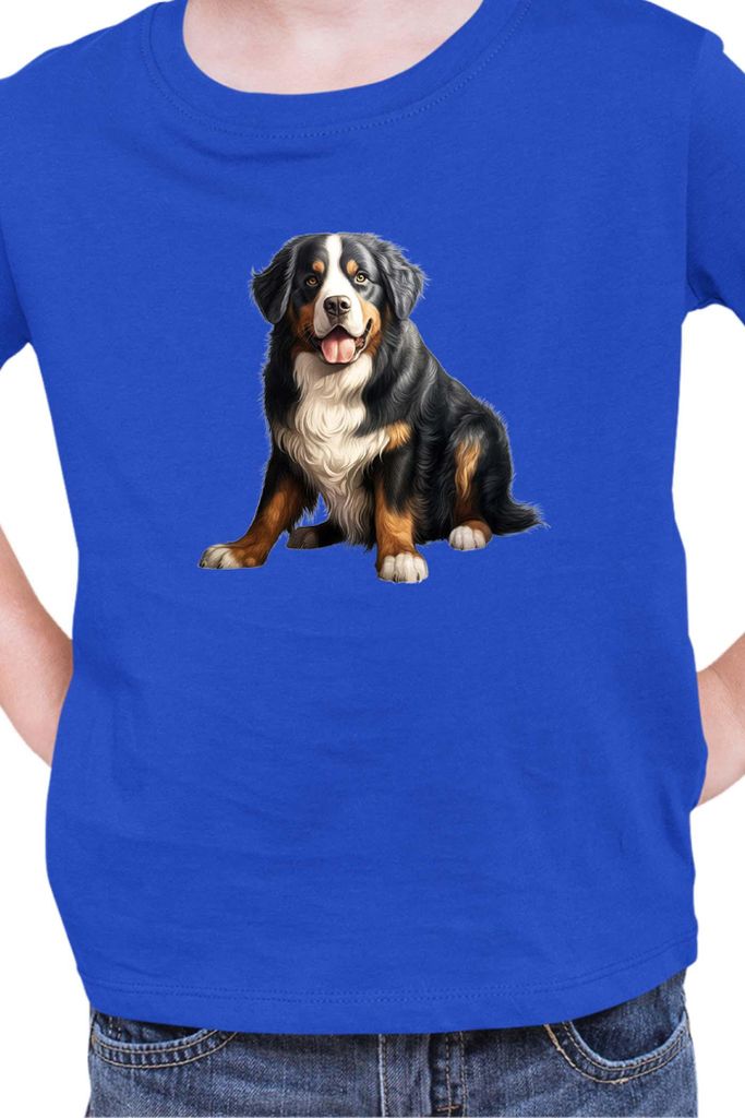 Kinder T-Shirt Dogs Breeds Weimaraner Dog Breed 008, 9-11 Jahr - 140 / Blau