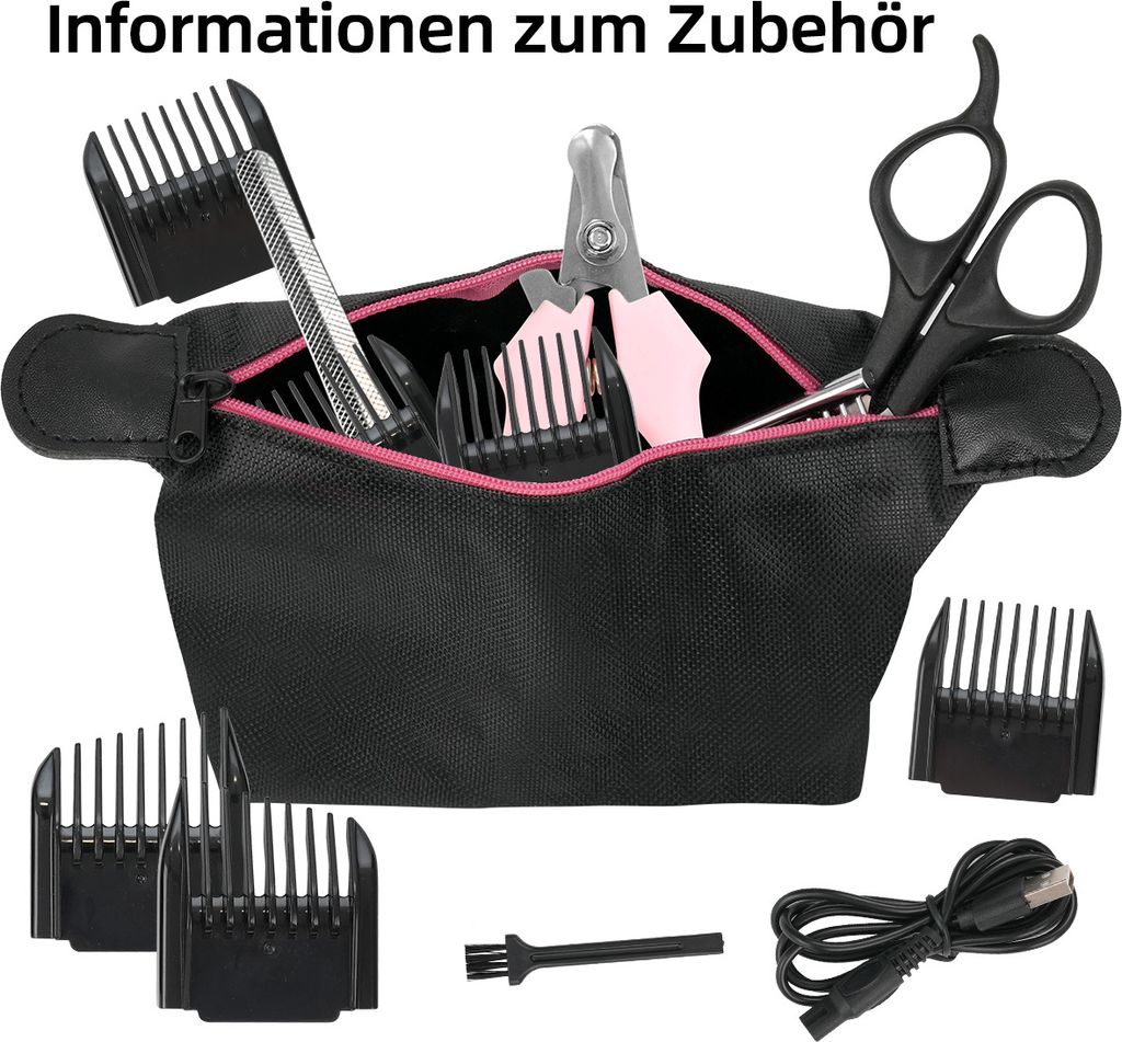 CMYbabee Leise Hundeschermaschine dichtes fell, Produktbild 10