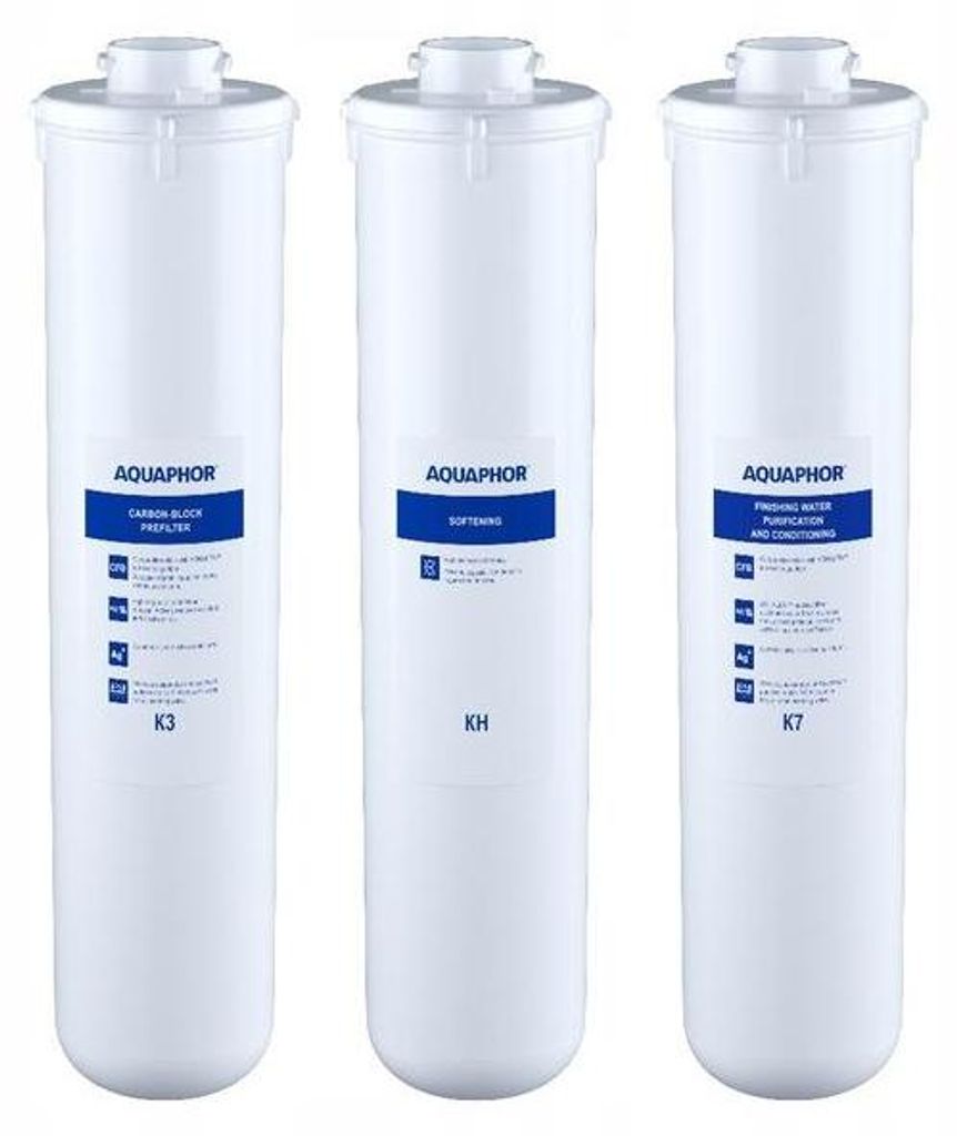 AQUAPHOR Crystal H Set di filtri per acqua K3 - KH - K7 Immagine del prodotto 
