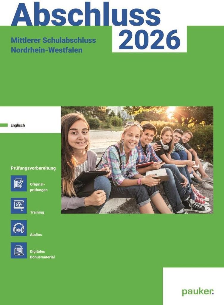 Abschluss 2026 - MSA Realschule NRW - Aufgabenband
