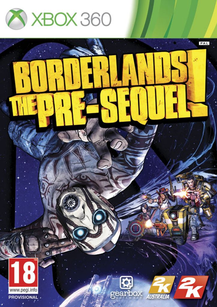 2K Borderlands : The Pre-Sequel, Xbox 360, M (Reif)