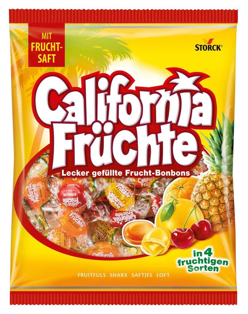 STORCK 232110 STORCK California Früchte Bonbons 425,0 g Productafbeelding 