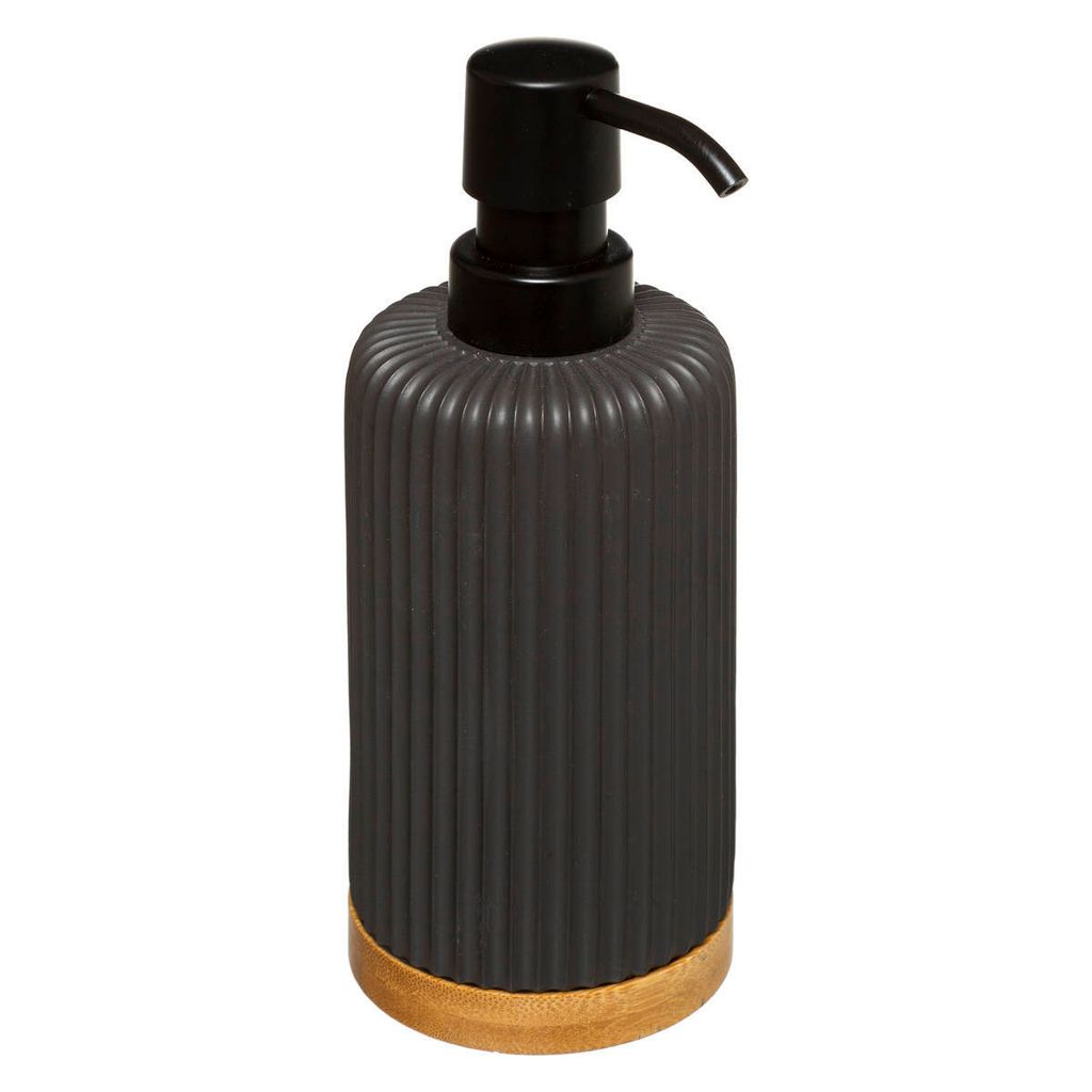 Distributeur de savon NATUREO, noir Image du produit 