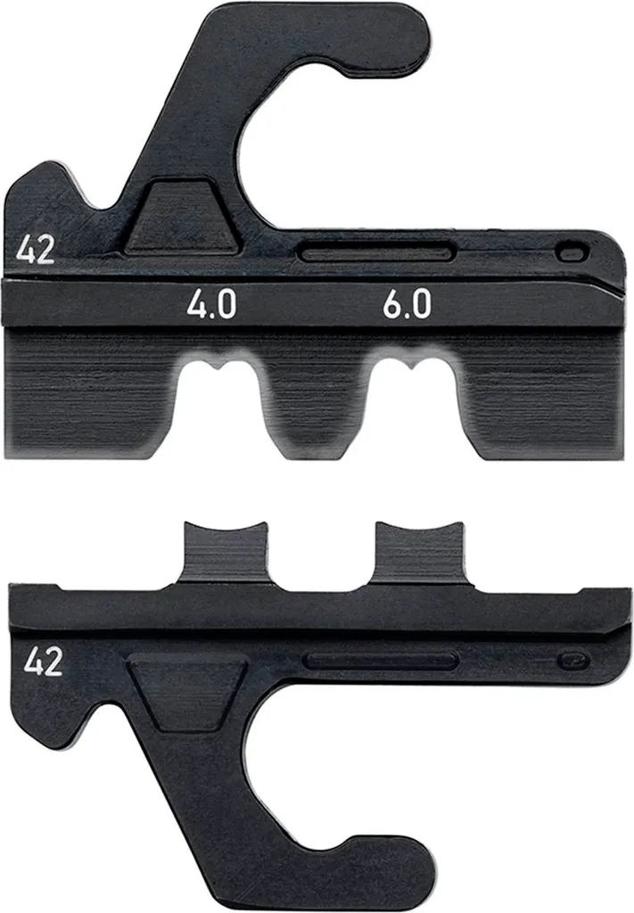 Knipex 97 39 42 Jeu de matrices de sertissage MC4 et MC4 EVO2 pour 97 33 01