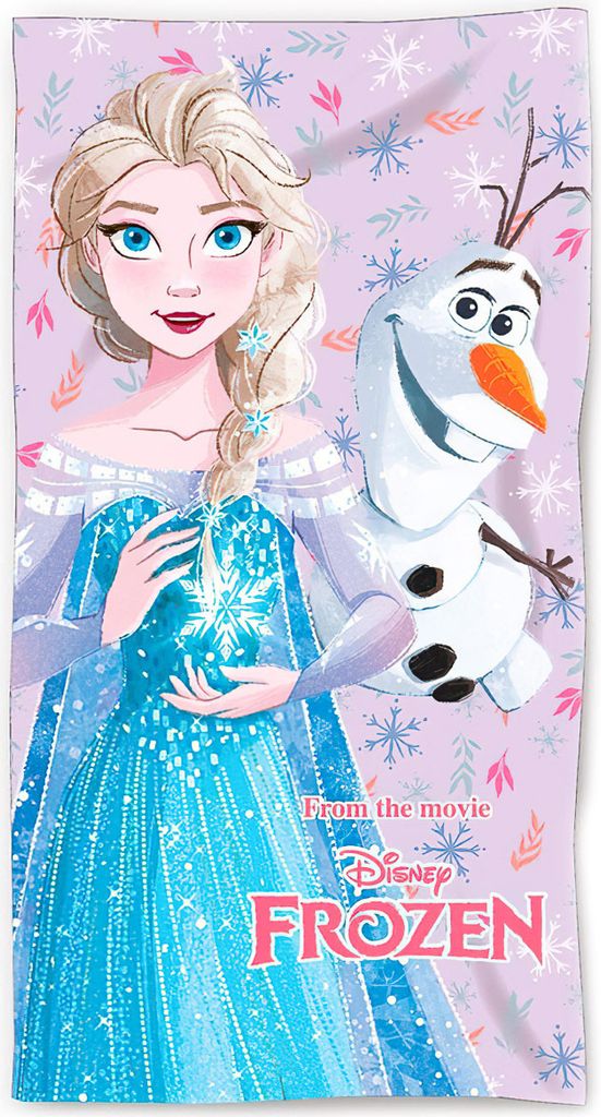 Disney - Ręcznik Bawełniany Elsa & Olaf z Kolekcji Kraina Immagine del prodotto 