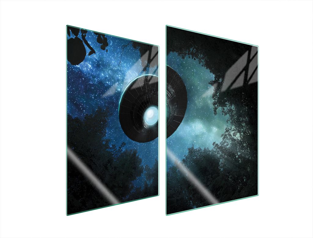 Glasschutzplatte Für Küche 2X35X52 Ufo