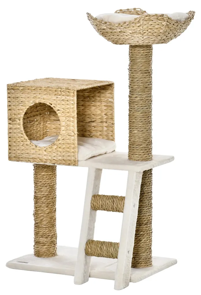 Arbre à chat stable en bois : fini les chutes et les meubles griffés