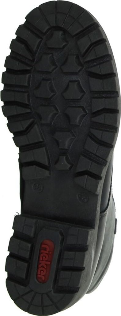 Rieker Schnürstiefel - Tiefschwarz Kunstleder Größe: 39 Produktbild 39