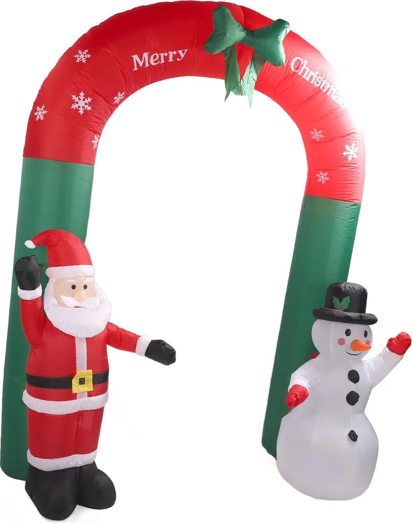 Arche de Noël Gonflable Robuste 2.4m Installation Rapide Prise EU - 5