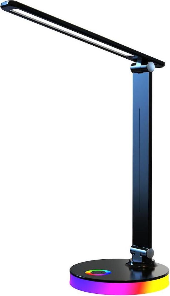Lampada da tavolo Milagro BRUNO Nero 5W LED 3000-6500K RGB Immagine del prodotto 