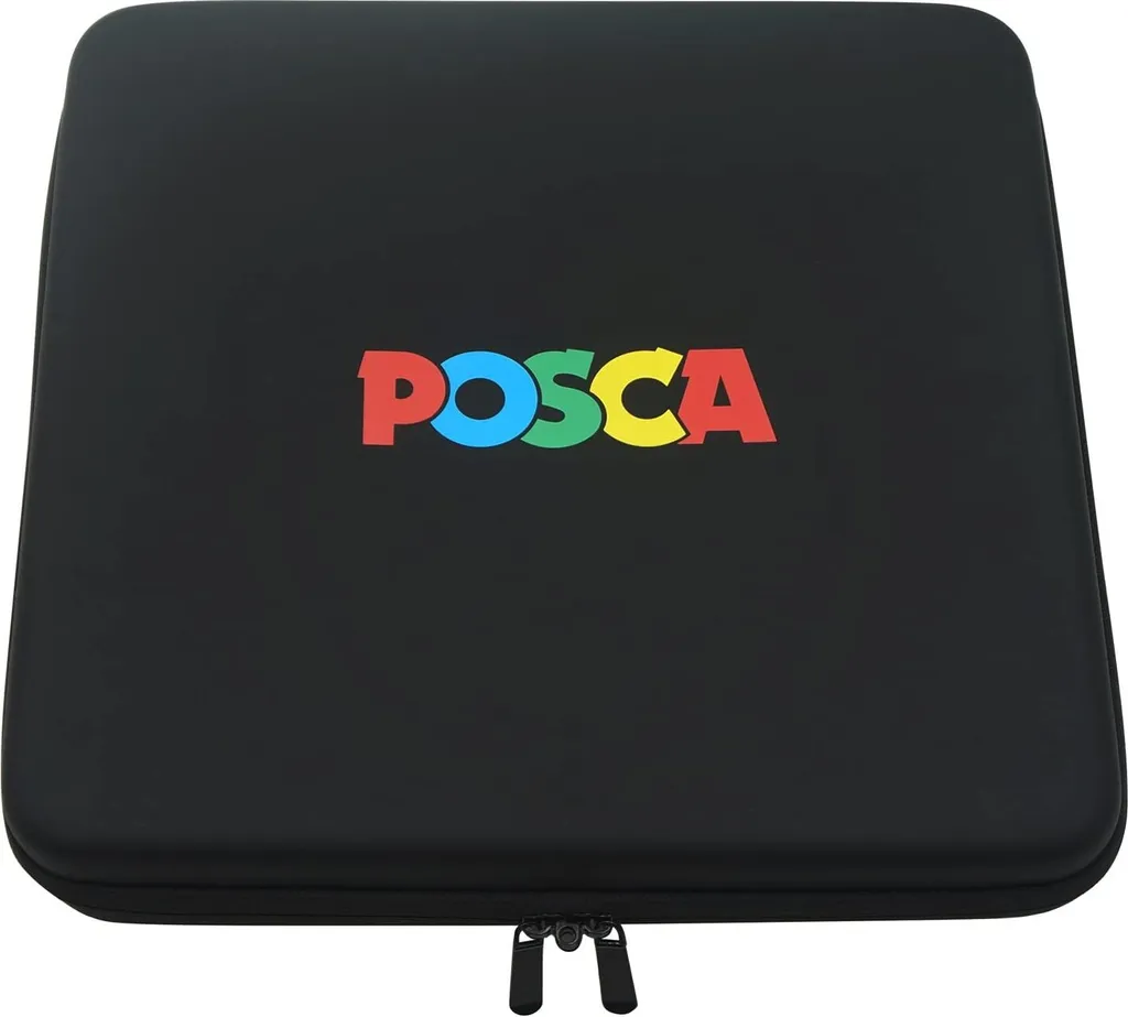 Coffret POSCA 60 marqueurs pour customisation textile et décoration