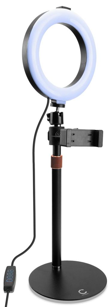 Ringlicht - Bicolor 3000K-6500K mit Stativ, Produktbild 