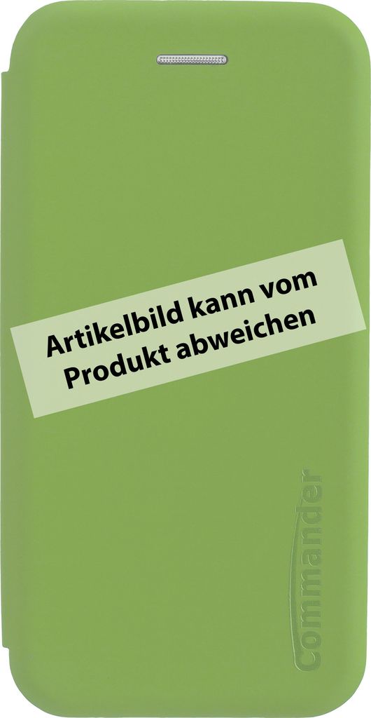 PETER JÄCKEL Book Case CURVE für Huawei P30 Lite Soft Touch Green Handyhülle