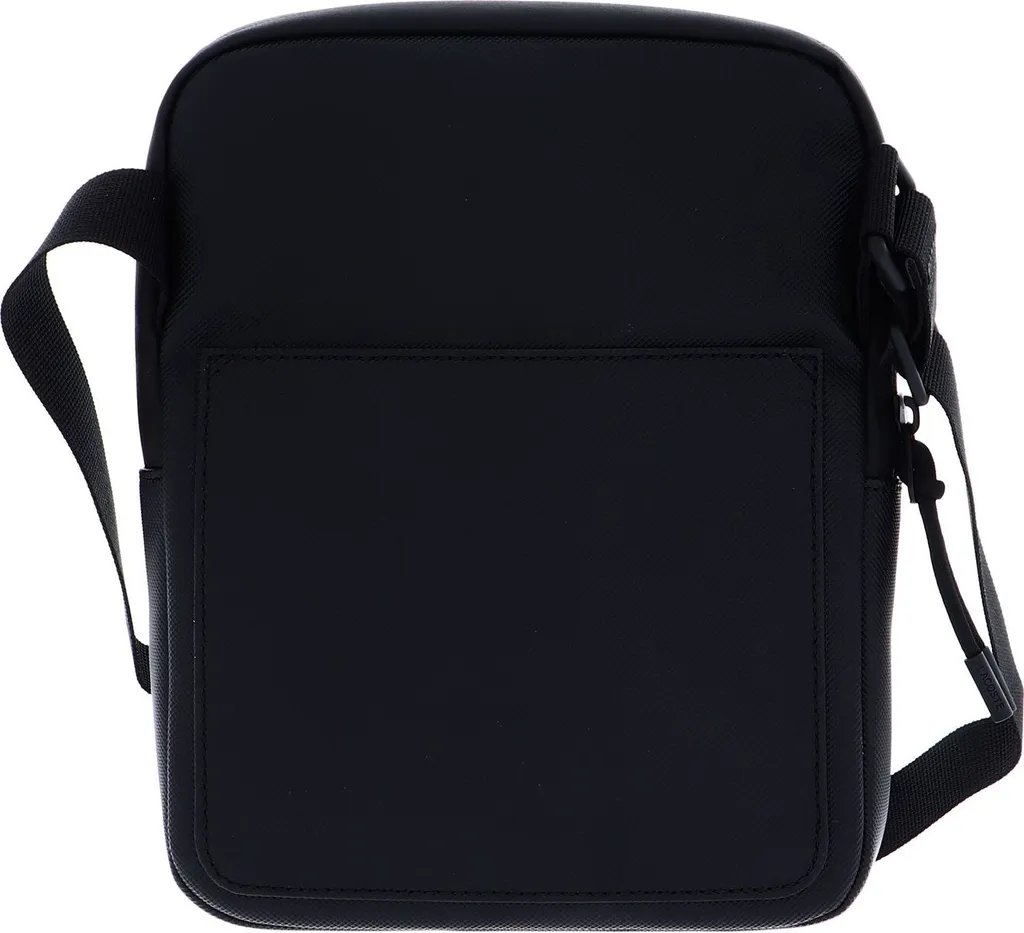 Lacoste Borsa Viaggio Flat Crossover LCST Noir - Leggera e Sicura - 3