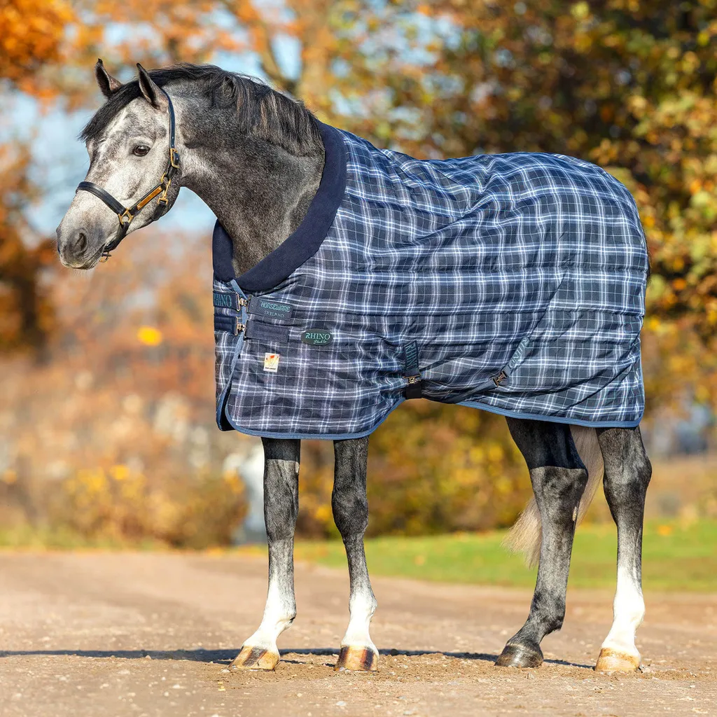 Couverture d'écurie Horseware Rhino Original Medium 250g Navy 130cm