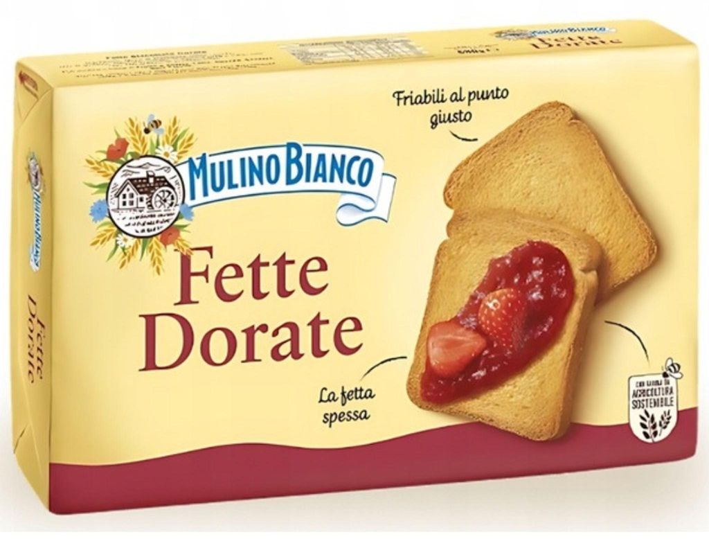 Zwieback Golden Slices 630g - Mulino Bianco Zdjęcie produktu 