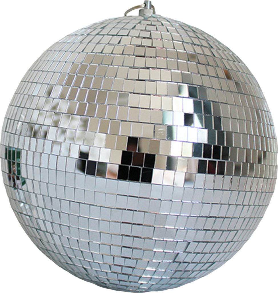 Silberne Spiegel-Diskokugel-Ornamente, reflektierende hängende Discokugel-Dekorationen für 70er-Jahre-Retro-Partys, Weihnachts- und Geburtstagszu...