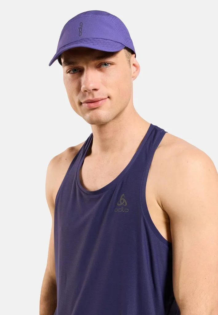 Casquette de Running Odlo Performance Pro Lila L-XL pour Homme Sportive