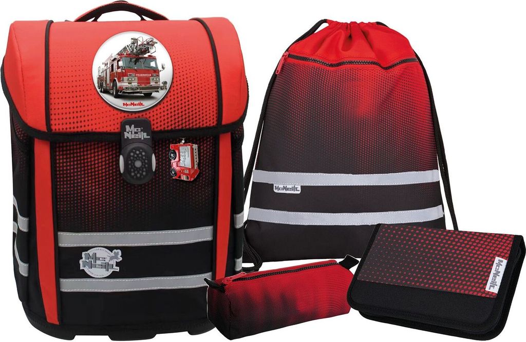McNeill sac d'école Ergo Perfecto Schoolbag Set 5 pièces Image du produit 