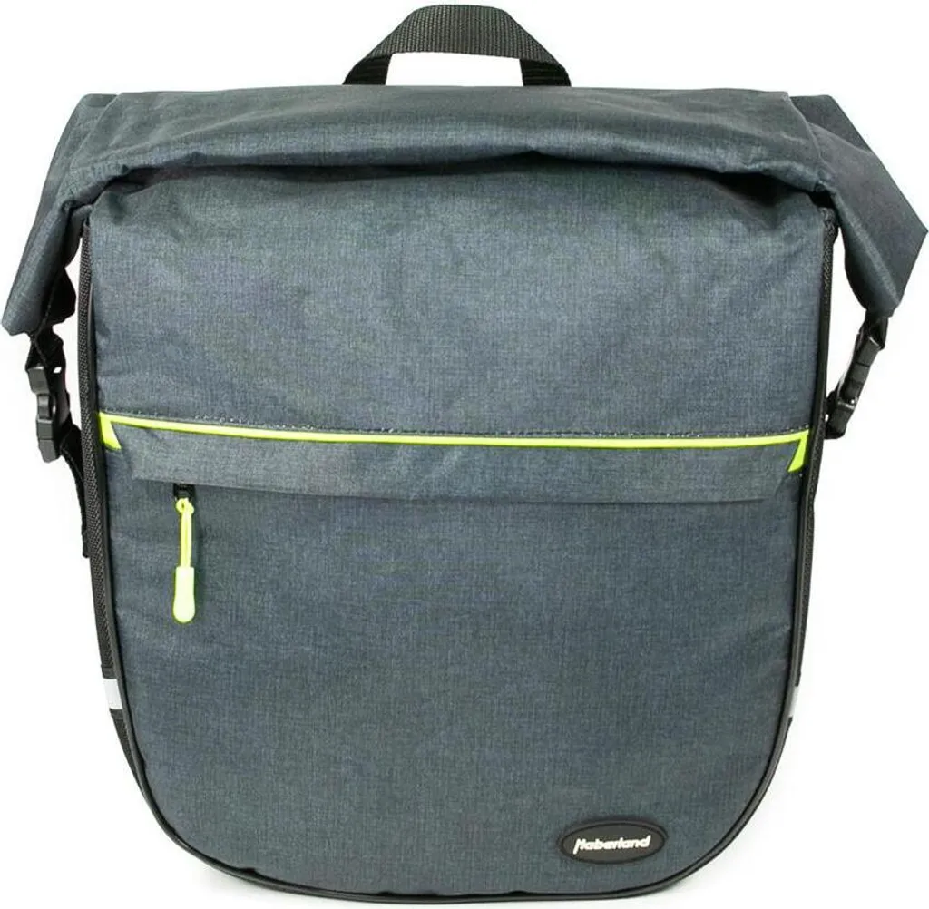 Sacoche Haberland eMotion 18L anthracite avec système rail compact