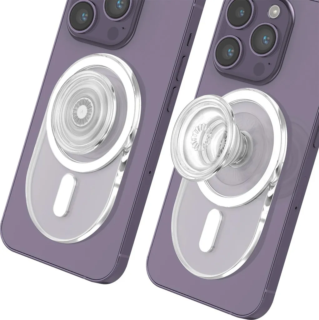 PopSockets PopGrip for MagSafe Clear - Support smartphone transparent