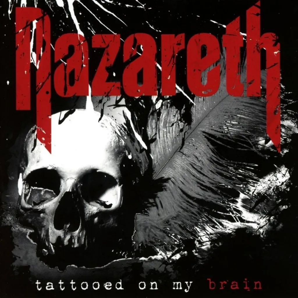 Nazareth Tatoué sur mon Cerveau CD Audio de Rock avec Riffs Puissants 2018