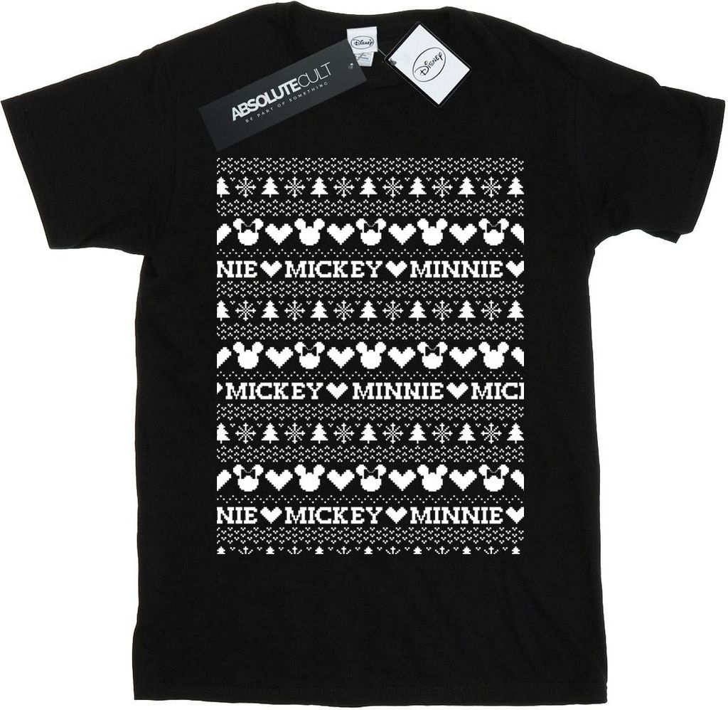 Disney - T-Shirt für Damen BI36394 (S) (Schwarz) Produktbild 