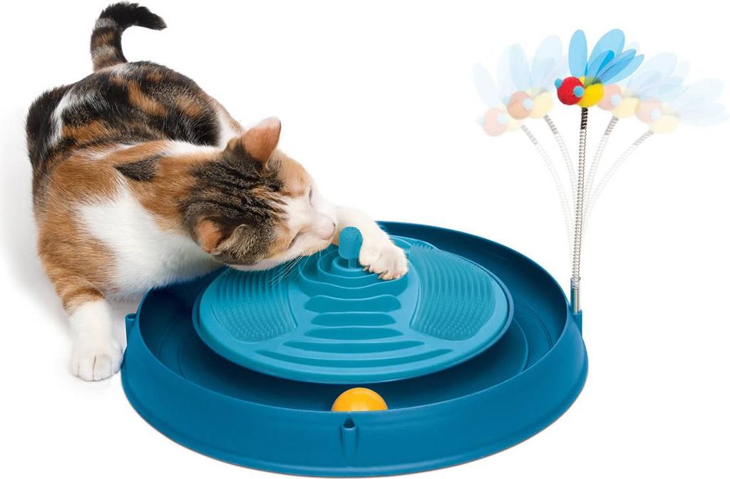 Tor Catit Play 'n Scratch | Zabawka dla kota z masażerem i Zdjęcie produktu 