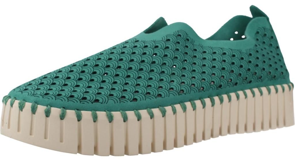Ilse Jacobsen Modell TULIP3373 Grüner Slipper