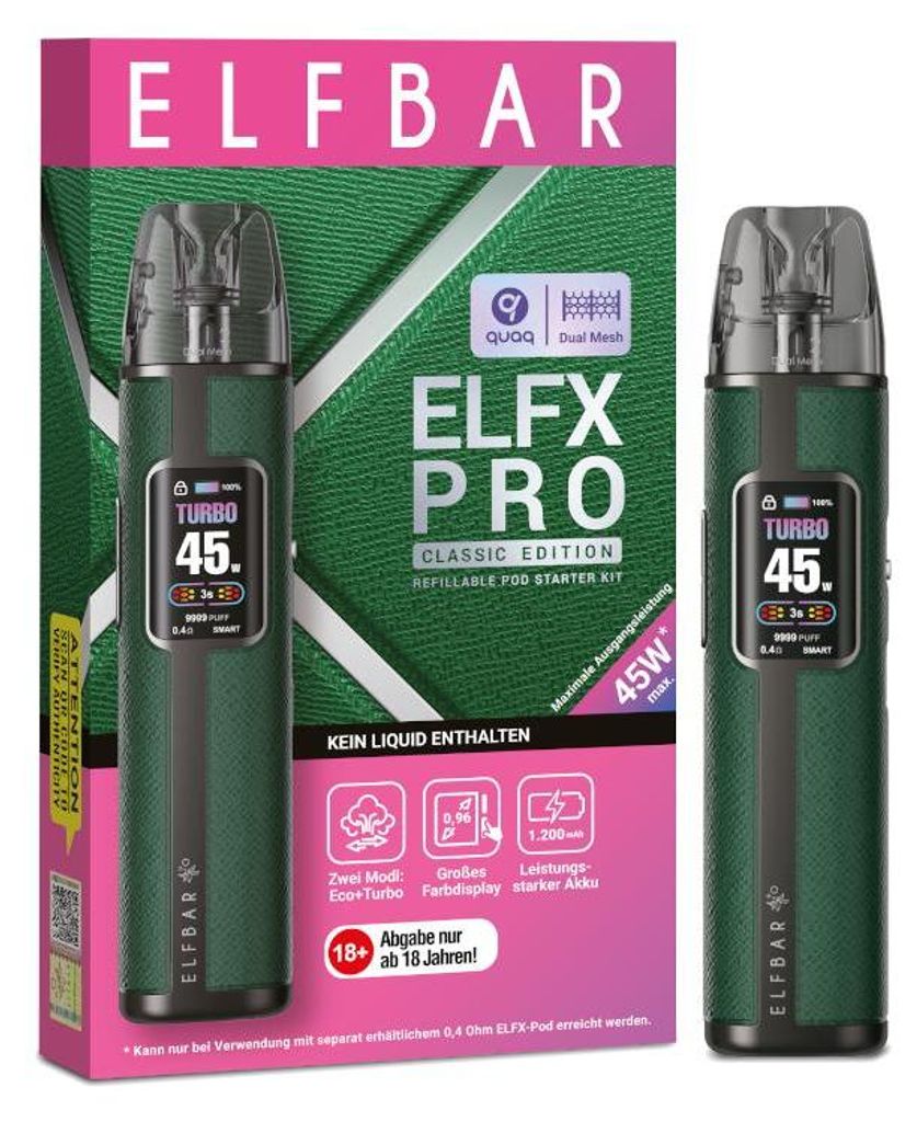 ElfX Pro Pod Kit  - Forest Green Obrázok produktu 