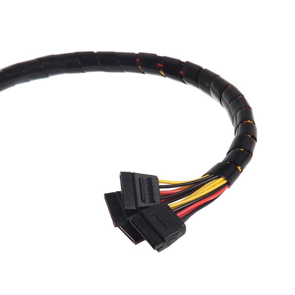 Flexible Kabelspirale Spiralband Kabelschlauch Produktbild 6