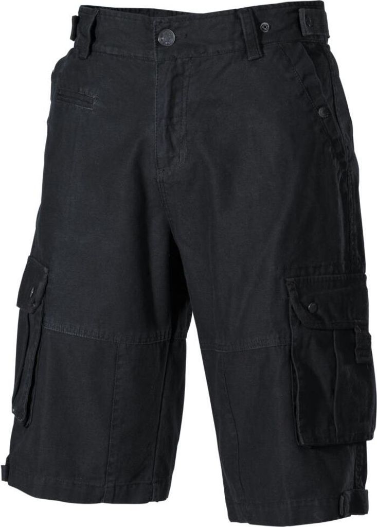 Bermuda, "Combo", schwarz-stonewashed - S