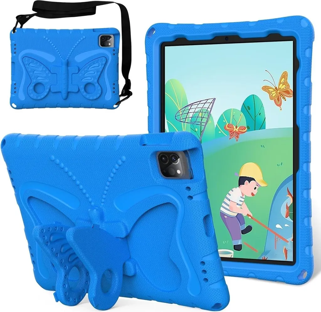 Custodia Protettiva iPad 11 Pollici 2025/2022 - EVA Heavy Duty Blu