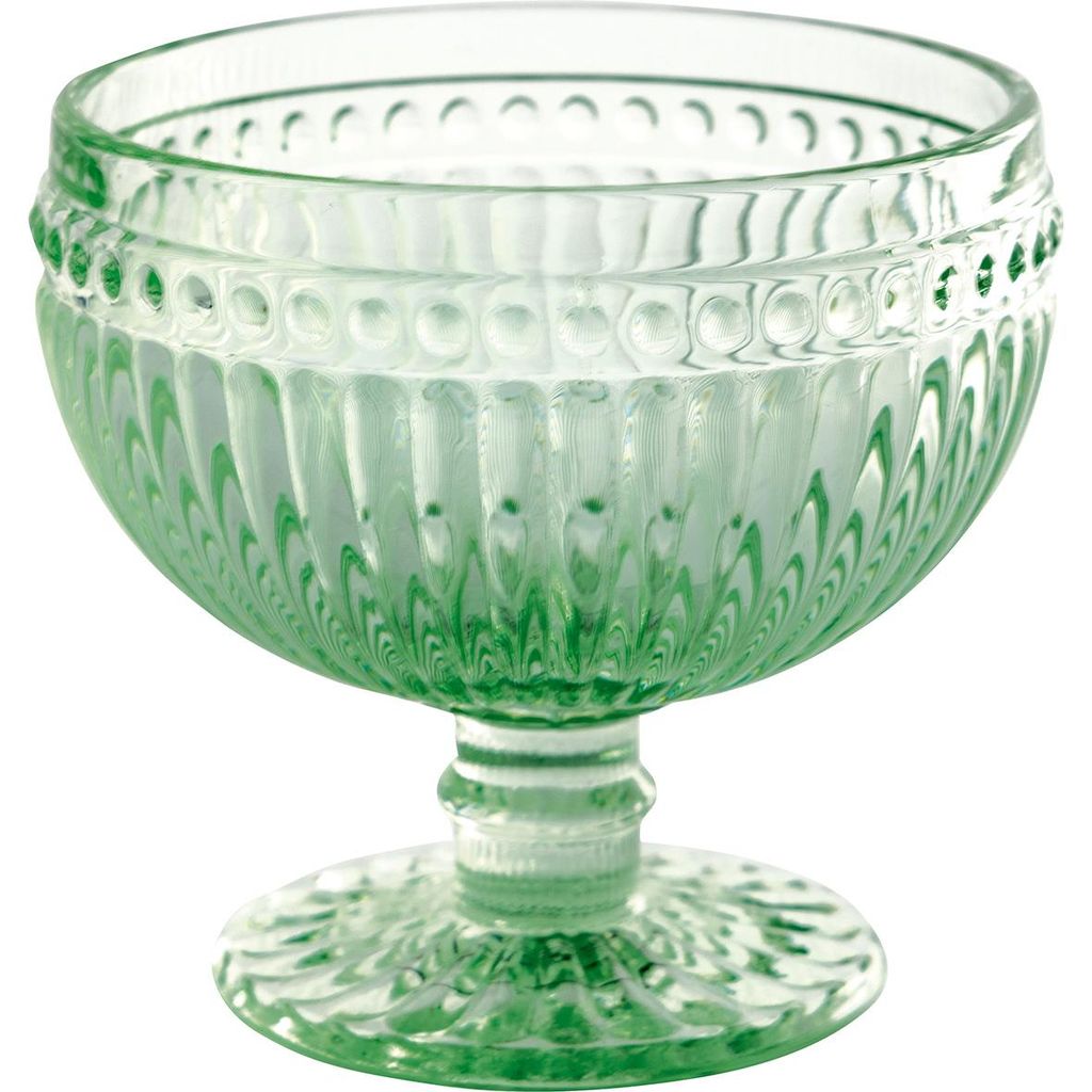 Greengate Coppa da dessert ALICE Vetro VERDE 300 ml Coppa Immagine del prodotto 