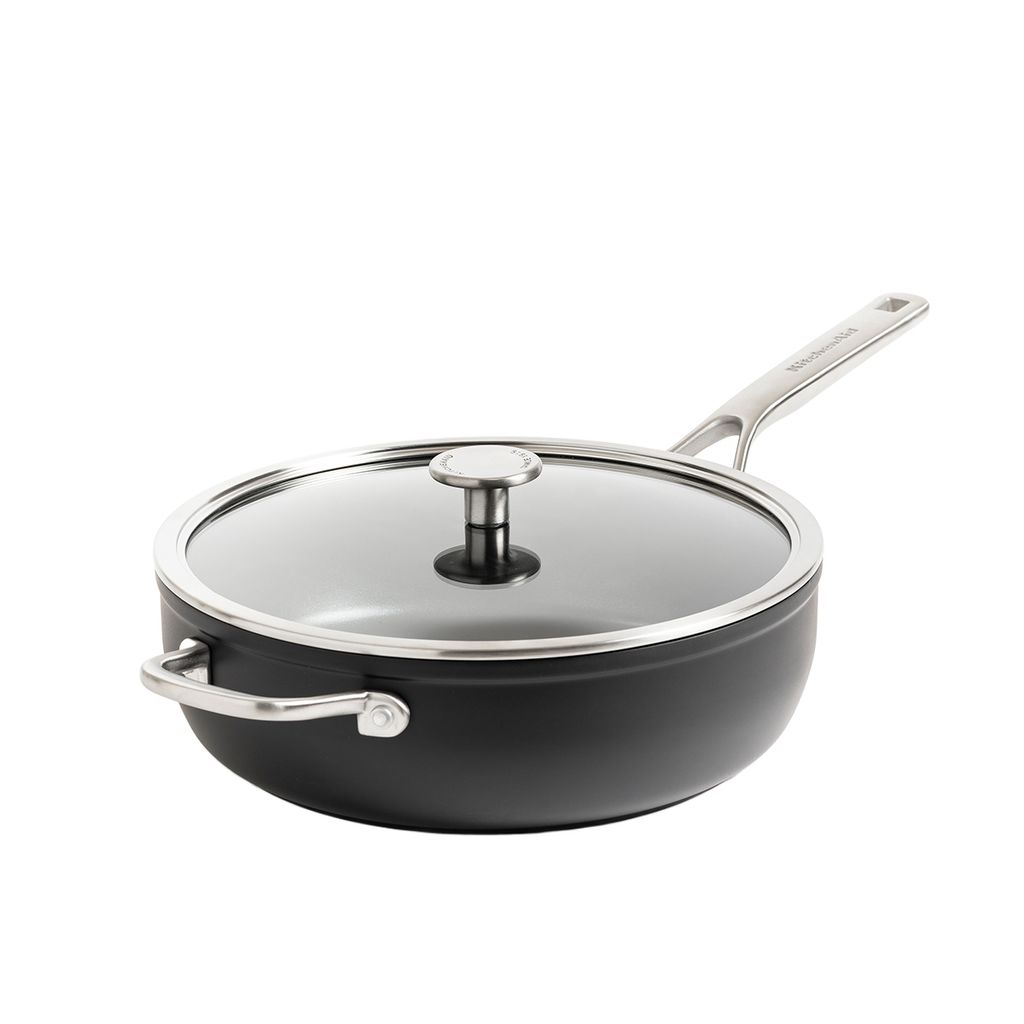 KitchenAid - Padella con coperchio Forgiata Temprata 28 cm Immagine del prodotto 
