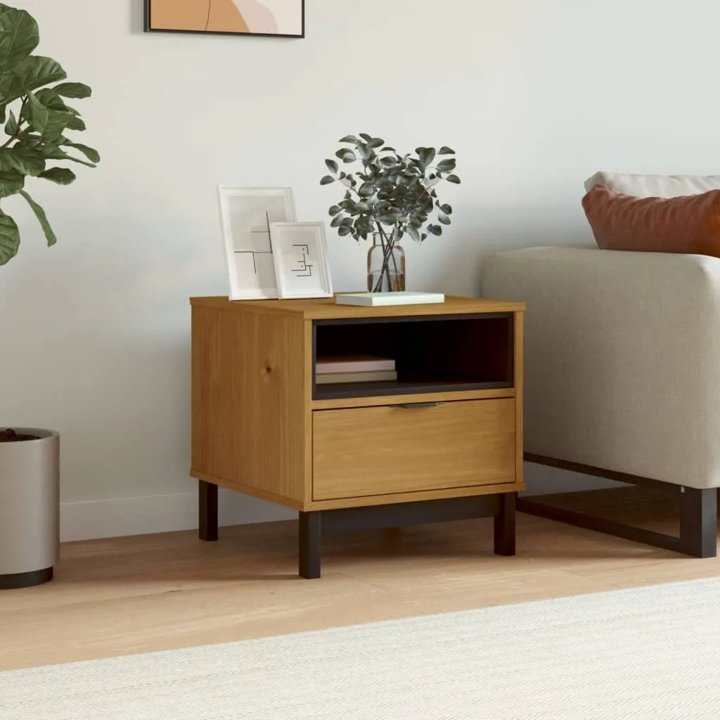 Tavolino FLAM 50x50 Legno di Pino | Arredo Scandinavo Best Möbel